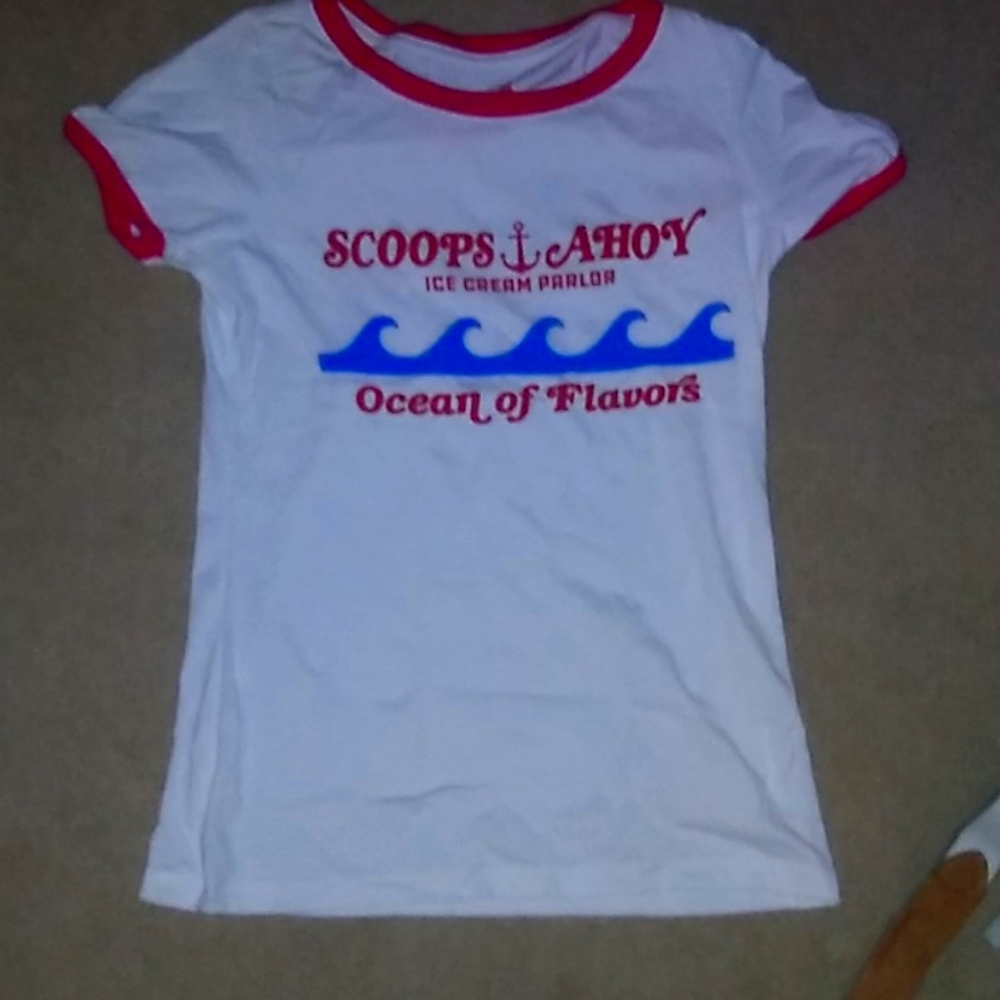 Scoops ahoy netflix stranger things shirt